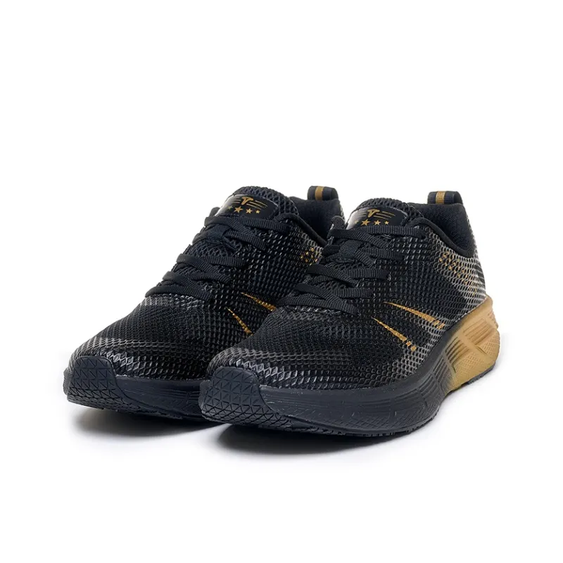 TREEPERI Running Shoes Unisex Low Top Black-1