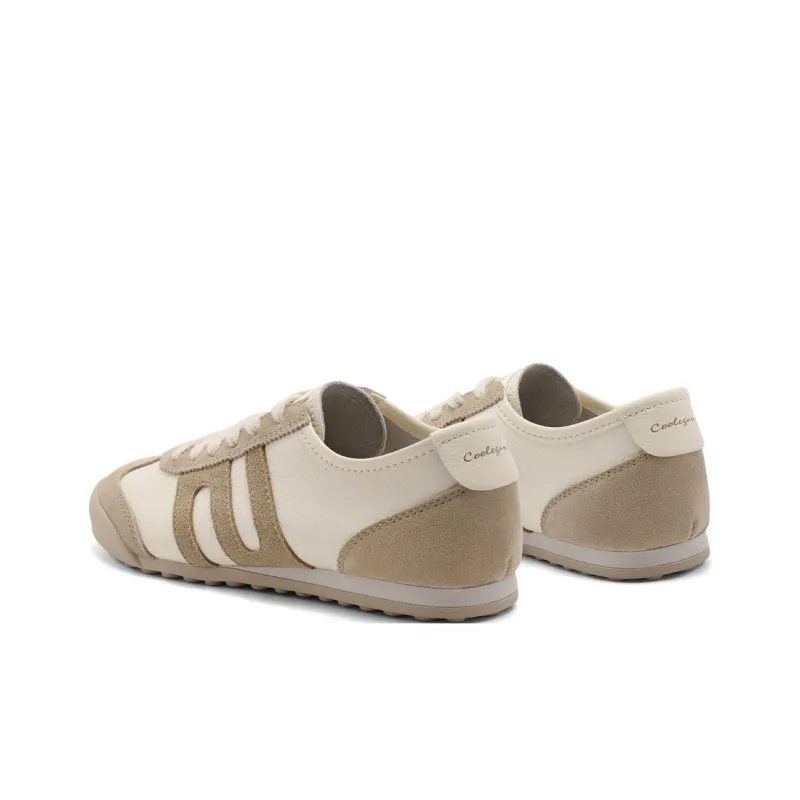 BELLE Casual Shoes Women's Low Top Gray/Apricot-7
