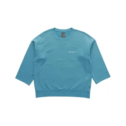 Visvim SS24 Indigo Blue Camping Trailer Series T-Shirts Unisex