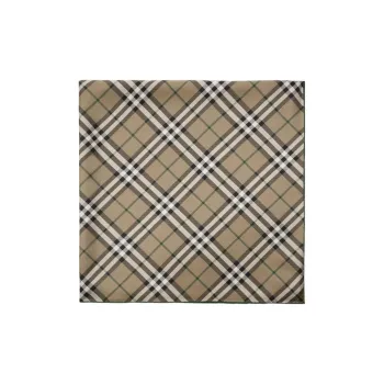 Burberry Checkered Silk Scarf