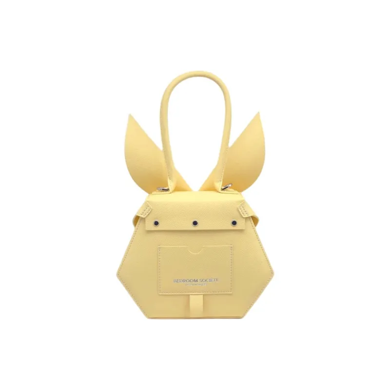BEDROOM SOCIETE BEDRU：M SCSJETE Cow Leather One Shoulder Handbags Women's Yellow-3