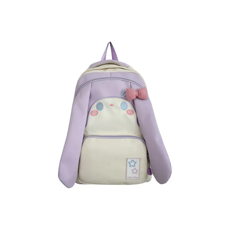 Debecca Nylon Backpack Large Size Women's Pink/Blue/Black/Purple/Yellow/Green-9