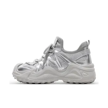 C°BANNER Low-Top Chunky Sneakers Women's Silver