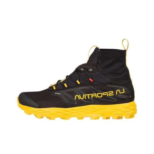 LA SPORTIVA Outdoor Shoes Unisex High-Top Black/Yellow