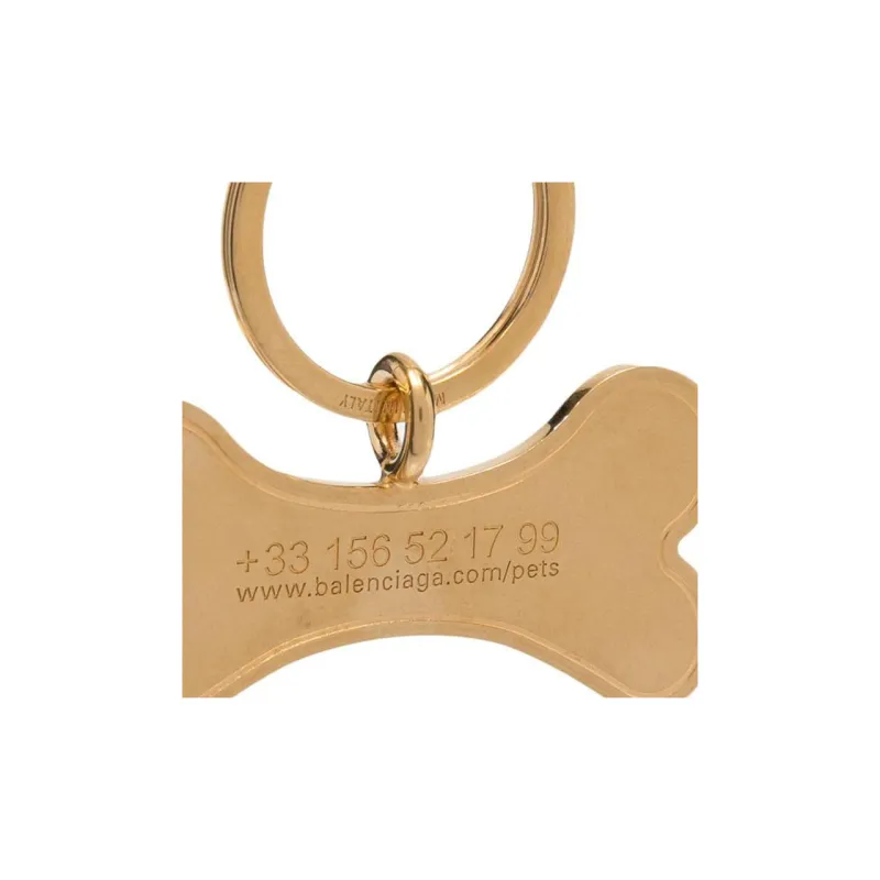 Balenciaga Pet Bone Keyring-1