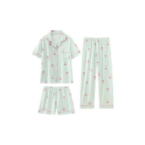 O'MESIK Pajama Set Women's Green