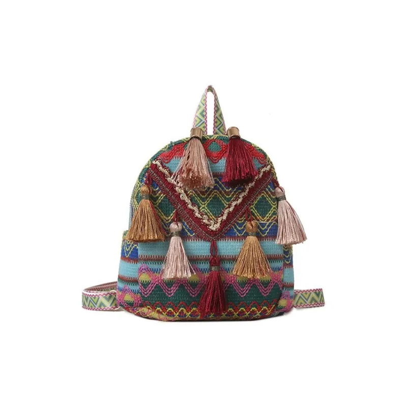 S.REPHEN Canvas Canvas Bag Backpack Regular Women's Red-3