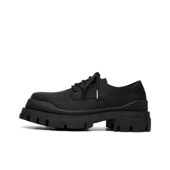 Chi Wolf Derby Shoes Casual Leather Shoes Unisex