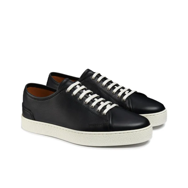 JOHN LOBB Stockwell Low-Top Skateboard Shoes Men's Black-2
