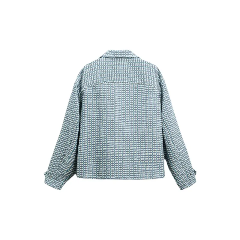 ZARA Jackets Men Blue-1