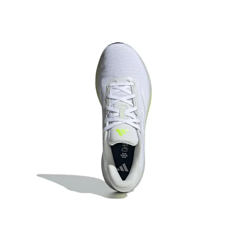 Adidas Anti Slip Wear Resistant Low Top Casual Running Shoes Men's White Yellow-2