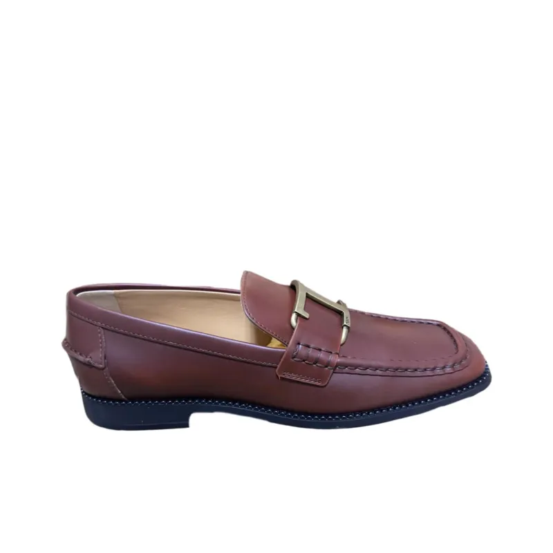 TOD'S Loafers Women's Red Brown-1