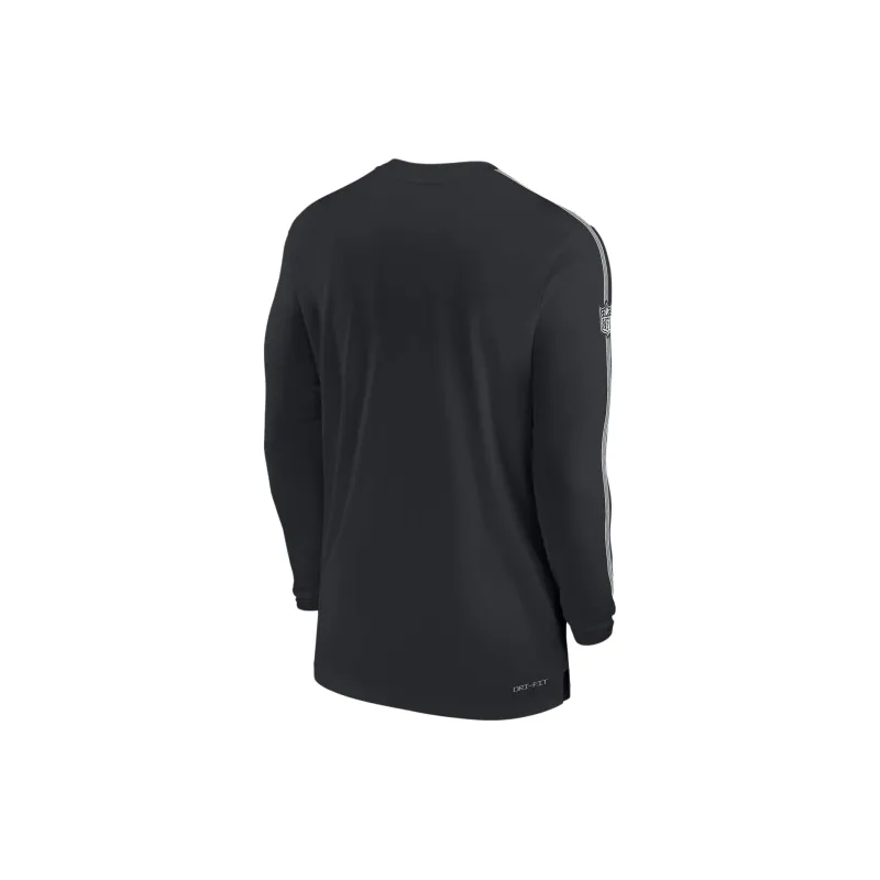 Nike Philadelphia Eagles Sideline Coach Men's Nike Dri FIT Nfl Long Sleeve Top-1