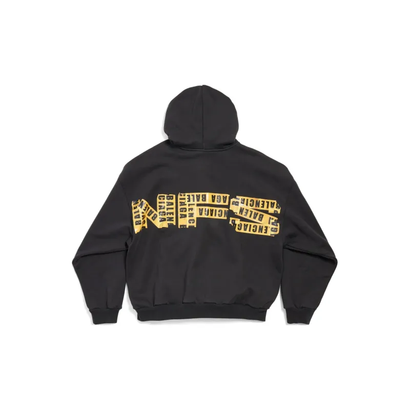 Balenciaga x JIPINFEICHE FW24 Sweatshirt Fitted Style Unisex Black-1