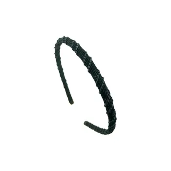GOODY Cotton Thread Plastic Headbands Women's
