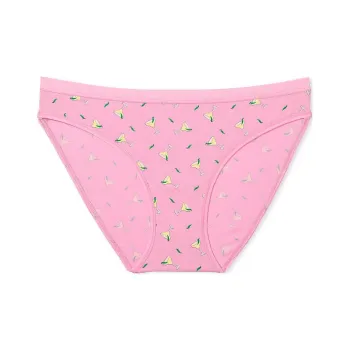 Victoria's Secret Stretch Cotton Bikini Panty / Spicy Margartias Underpants Women's 1 Pack Pink