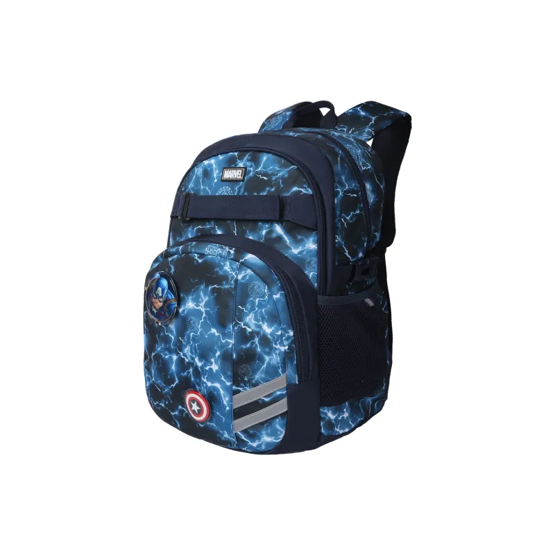 MARVEL Iron Man Energy Collection The Avengers, Collection Soft Backpack Regular Unisex Black Gray-3