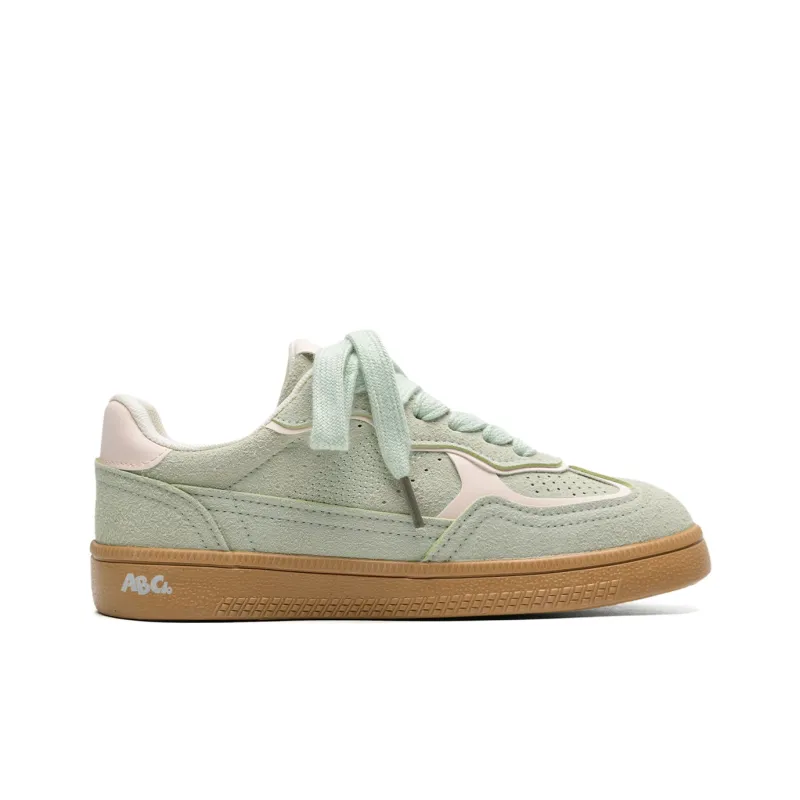 ABCIO Anti-Slip And Wear-Resistant Support Height Increasing Low-Top Skateboard Shoes Box Included Women's-24