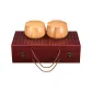 Xinyunzi+Nan Bamboo Jar+Sandalwood Portable Chess Box (Includes Spare Pieces+Instruction)
