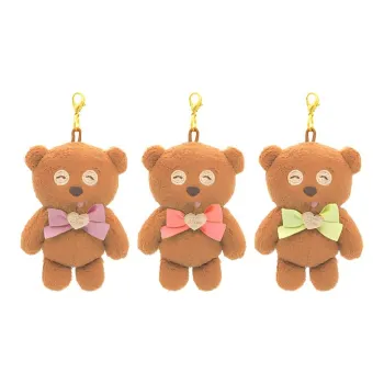 Universal Studios USJ Minions Mascot Keychain Dolls Plush Pendant 10.8cm Height