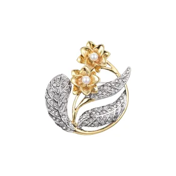 Lan Ying Crystal Brooches Women's