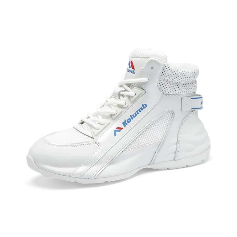 KOLUMB Cushioning, Breathable, Coverage, Support, Height Increasing High Top Casual Shoes Women's-10