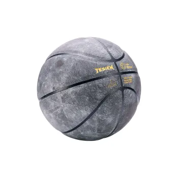 TESIEN PU Basketball Gray White Tesen Size 7 Ball Training Unisex