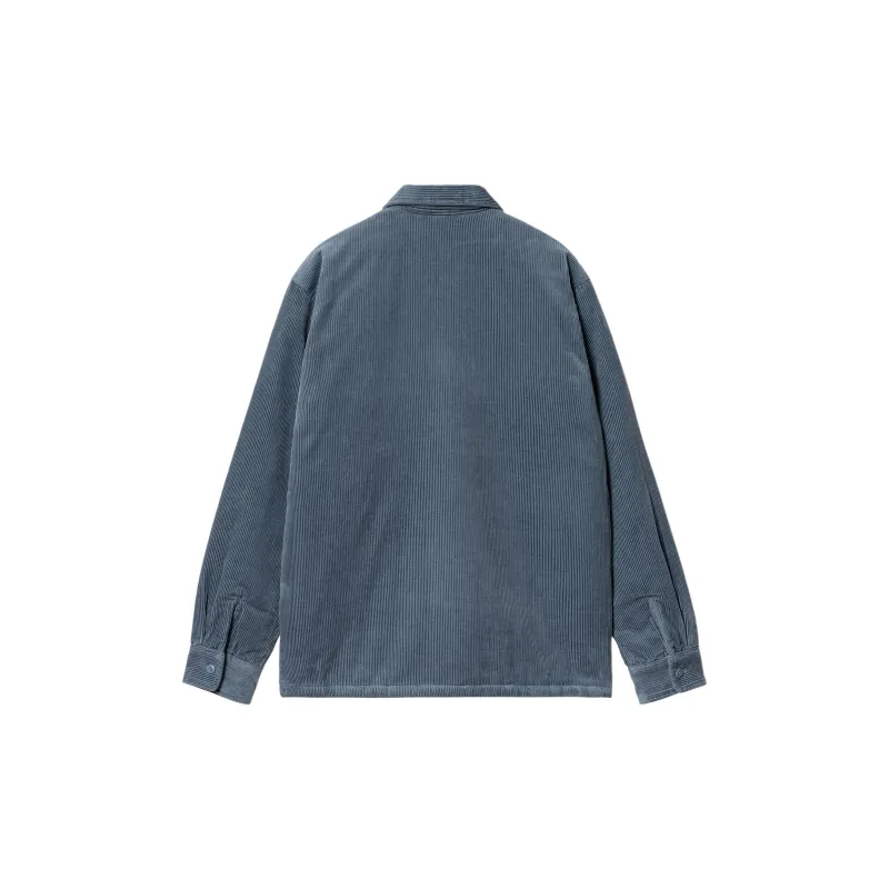 Carhartt WIP SS24 Whitsome Shirt Jac Jacket Unisex Gray Blue-1
