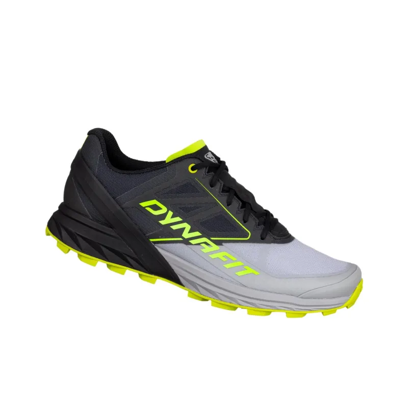 DYNAFIT Anti-Slip And Wear-Resistant Lightweight Low-Top Training Running Shoes Men's Black Gray Yellow-1