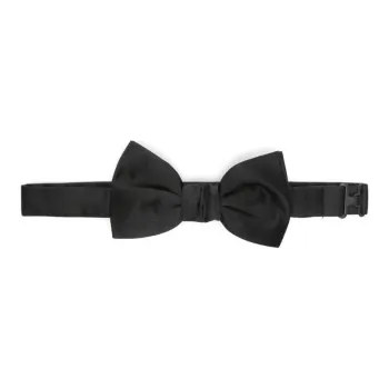 Lanvin Sparkly Satin Bow Tie