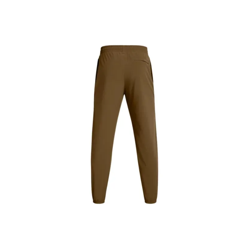 Under Armour Woven Collection Vibe Casual Pants Men's Earth Wolf Brown-1