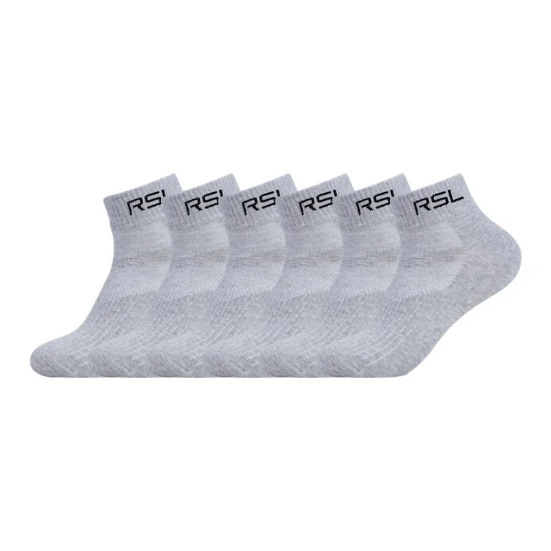 RSL Mid Calf Socks Unisex White/Black-21