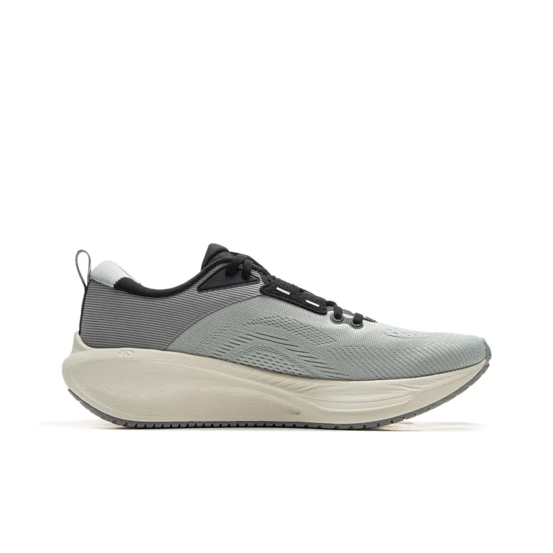 LiNing Wu Leaping 2.0 V2 Cushioned Anti Slip Wear Resistant Breathable Lightweight Low Top Running Shoes Men's Gray-1