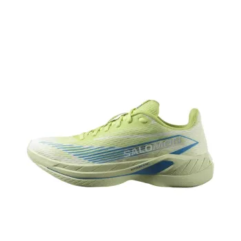 SALOMON SPECTUR 2 Cushioned Slip Resistant Abrasion Resistant Low Top Running Shoes Unisex White Yellow