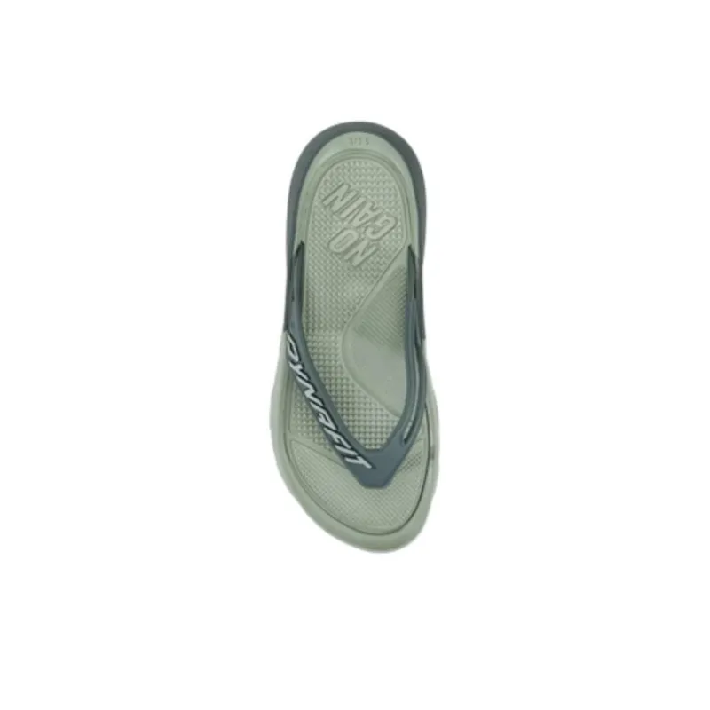 DYNAFIT Podium Recovery Footwear Unise Abrasion-Resistant Slip-Resistant Flip Flops Unisex Green-3