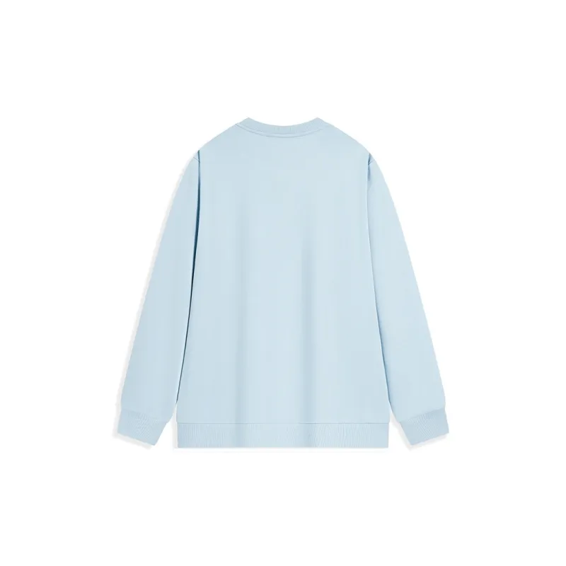 XTEP Casual Long Sleeved Sweatshirt Glacier Blue Men's-1