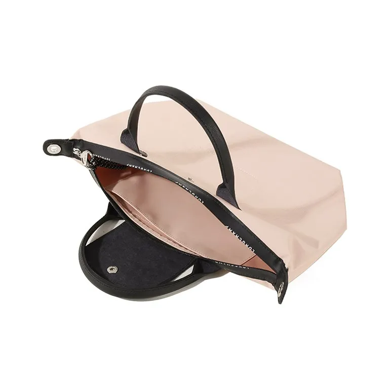 LONGCHAMP Le Pliage Energy Recycled Canvas Dumpling Bag, One Shoulder Handbag Women's Nude-5
