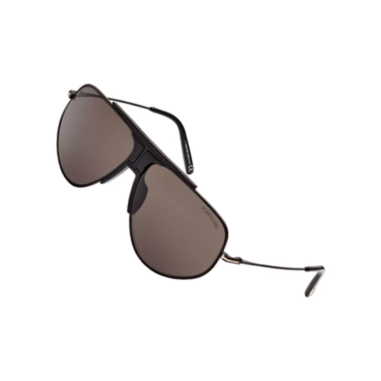 TOM FORD Addison Aviator Frame Sunglasses-1