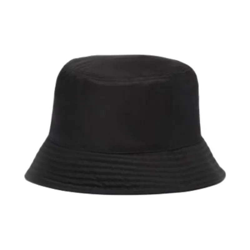 PRADA Recycled Nylon Bucket Hats Women's Black-1