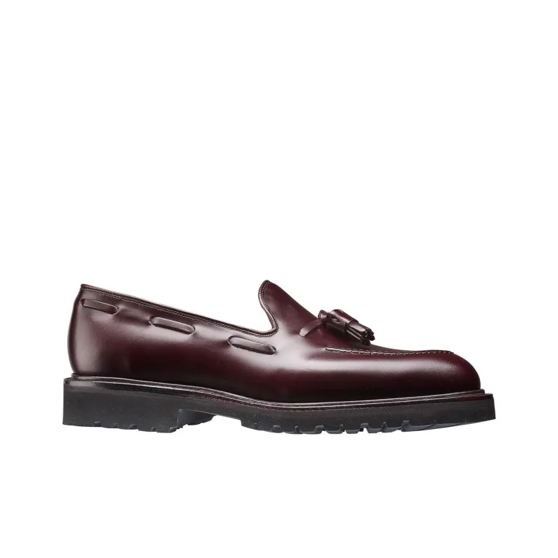 CROCKETT & JONES Cavendish Loafers Men's Burgundy-1