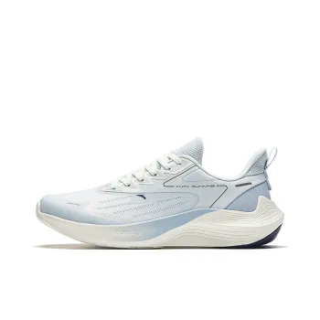 Anta New Stinger Cushioned Slip Resistant Lightweight Low Top Running Shoes Men's Gray Blue