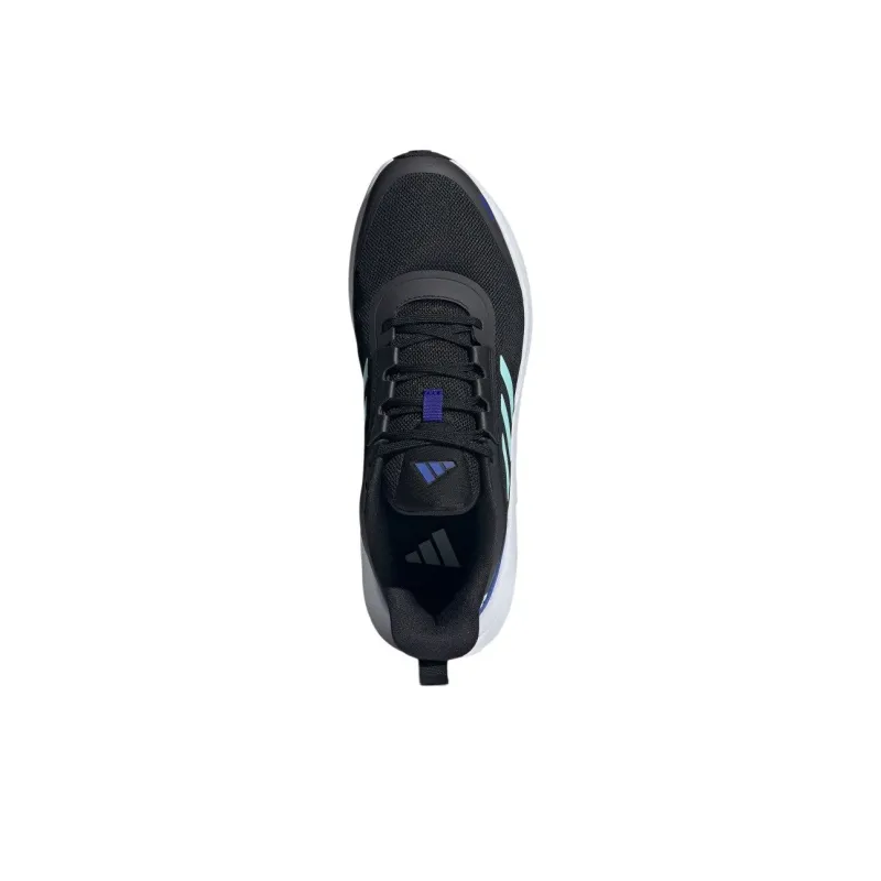 Adidas Anti Slip Wear Resistant Low Top Casual Running Shoes Men's Black White Blue-1