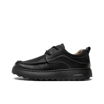 MILLIE'S Coverage Abrasion Resistant Low Top Casual Shoes Men's Black