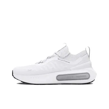 Under Armour Anti Slip Wear Resistant Low Top Casual Shoes Men's White