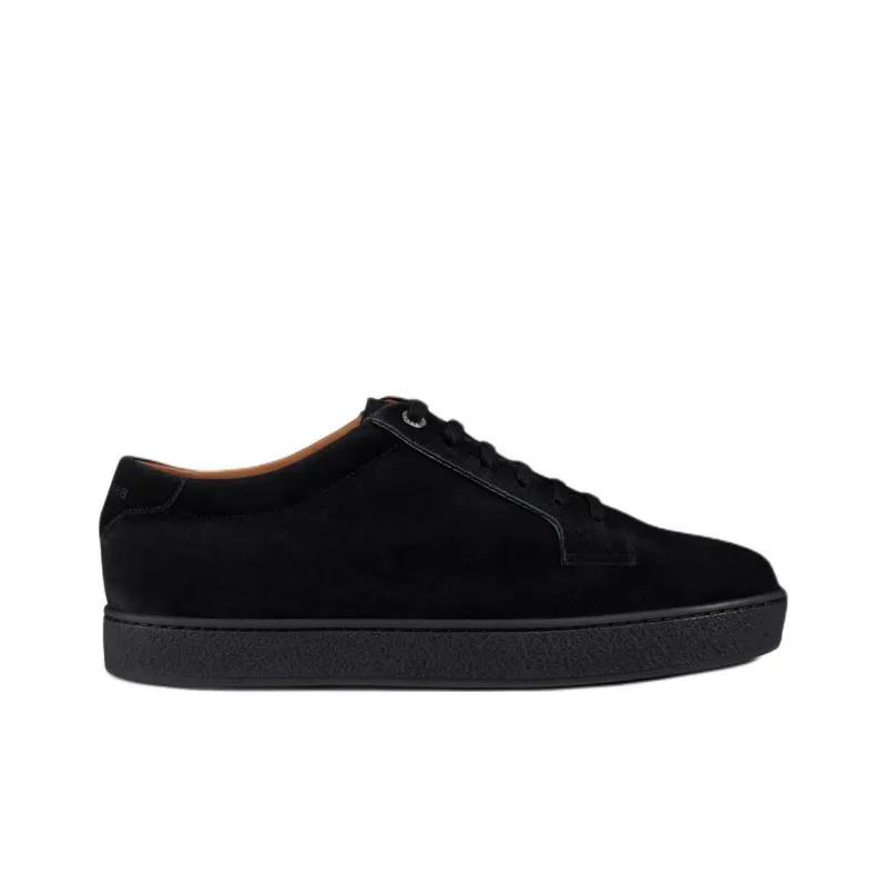 JOHN LOBB Molton Low-Top Skateboard Shoes Men's Black-1
