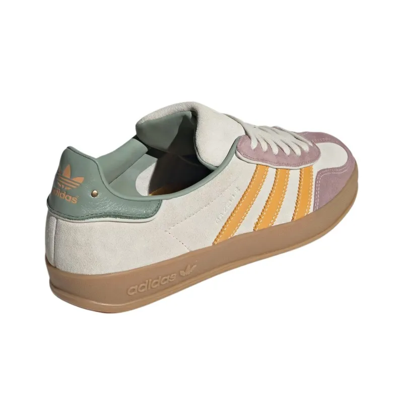 Adidas Gazelle Indoor Off White Preloved Yellow-3