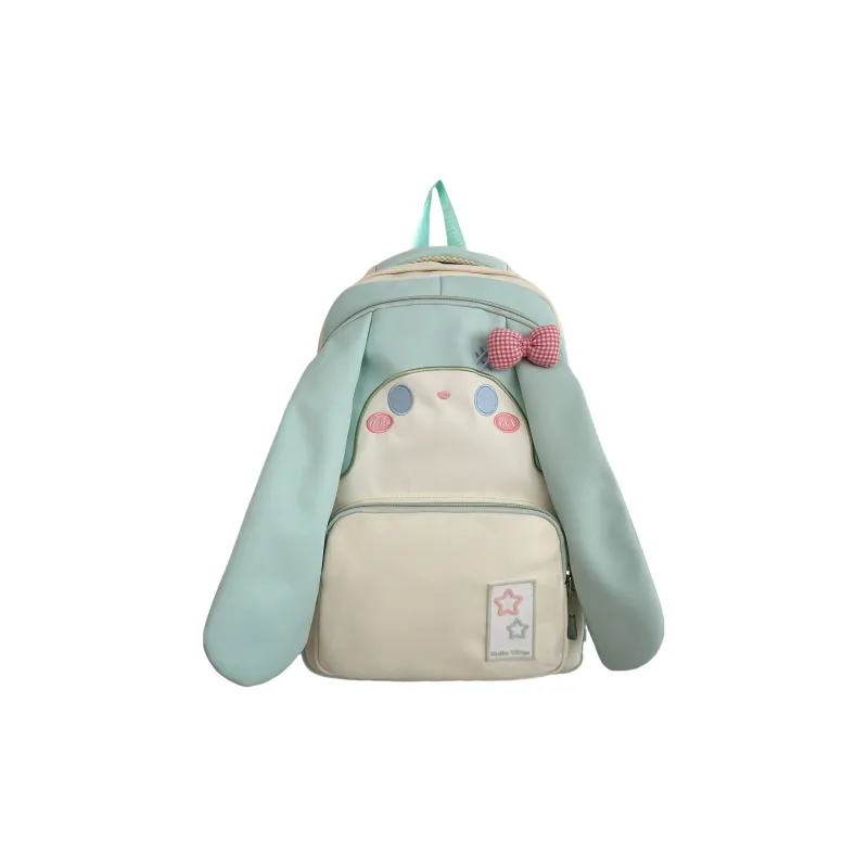 Debecca Nylon Backpack Large Size Women's Pink/Blue/Black/Purple/Yellow/Green-17