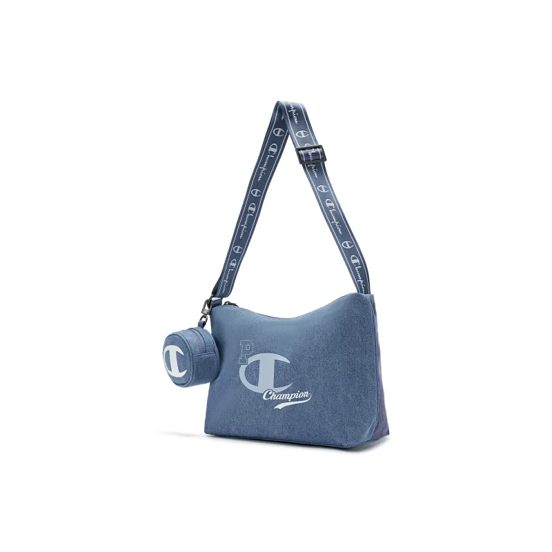 Champion Synthetic Leather Crossbody Bag Regular Unisex Dark Yellow/Black/Blue/Dark Gray-15