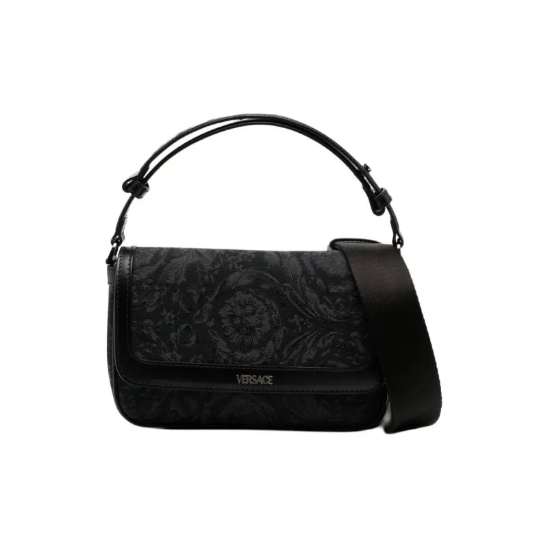 FANSIZHE Nylon Handbag, Shoulder Bag, Crossbody Bag Regular Women's Black-0