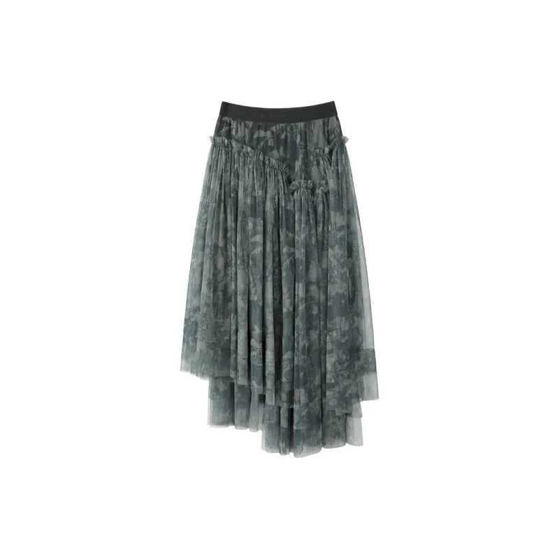 THE SEA LIFE Skirt Women's Mist Blue-1